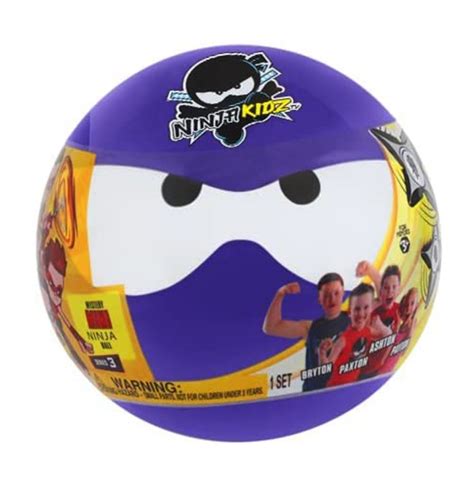 NINJA KIDZ TV Mini Mystery Ninja Ball .